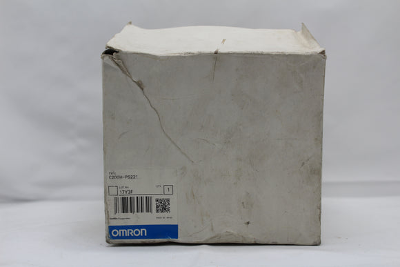 New Open Box | OMRON | C200H-PS221 | PROGRAMMABLE CONTROLLER