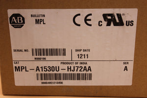 NEW | Allen-Bradley | MPL-A1530U-HJ72AA |