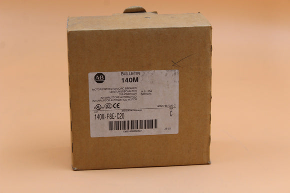 NEW | Allen-Bradley | 140M-F8E-C20 |