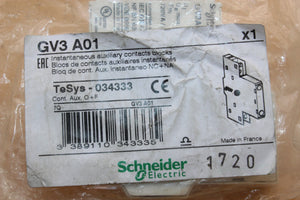 NEW | SCHNEIDER | GV3A01 |