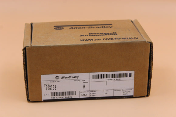 New Sealed Box | Allen-Bradley | 1798IB8 |