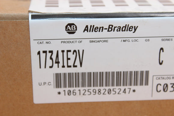 Lot of 10 | New Sealed Box | Allen-Bradley | 1734-IE2V |