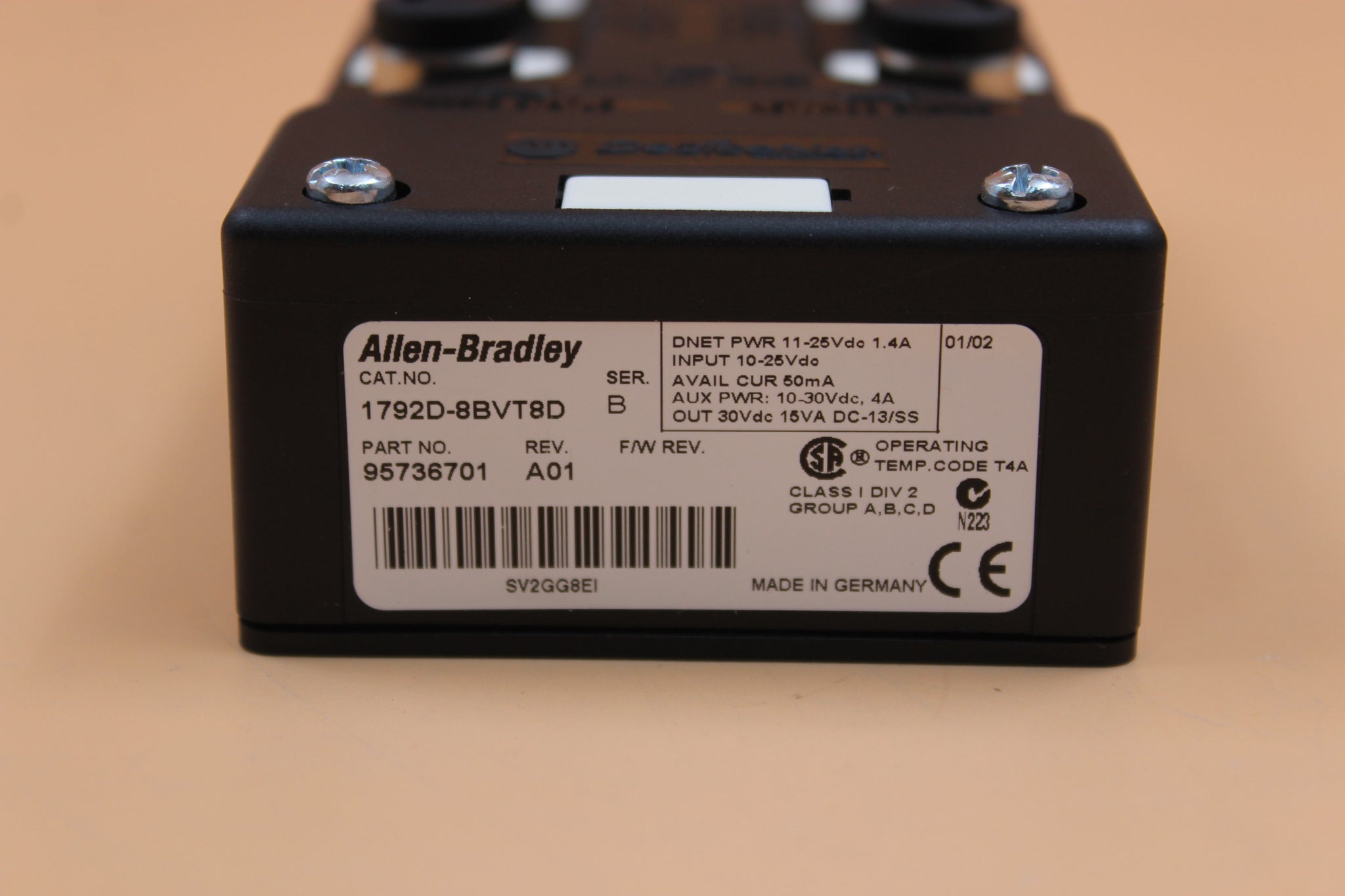 NEW | Allen-Bradley | 1792D-8BVT8D | – Eigen Industrial LLC