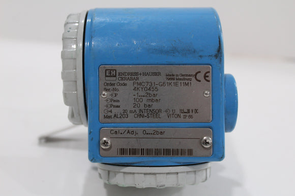 New No Box | Endress+Hauser | PMC731-G61K1E11M1 | pressure transmitter