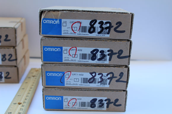 New | Omron | GRT1-AD2 | SmartSlice 2 x analog inputs, 1 to 5 V, 0 to 5 V, 0 to 10 V, -10 to 10 V, 0 to 20 mA, 4 to 20 mA, resolution 1:6000