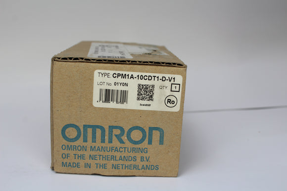 New | Omron | CPM1A-10CDT1-D-V1 | CONTROL LOGIC 18 IN 12 OUT 24V