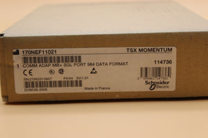 New Sealed Box | Schneider Electric | 170NEF11021 | TSX MOMENTUM 170NEF11021 COMM ADAP MB+ SGL PORT 984 DATA FORMAT