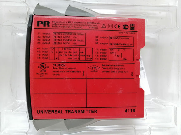 New | PR | 4116 | Universal Transmitter