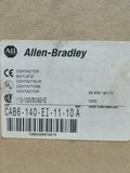 New | Allen-Bradley | CAB6-140-EI-11-10 | Contactor 110-130 VAC 50/60 HZ  45 KW