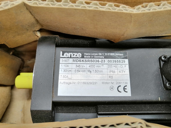 New | Lenze | MDSKSRS036-23 | Lense Synchronous Servo Motor