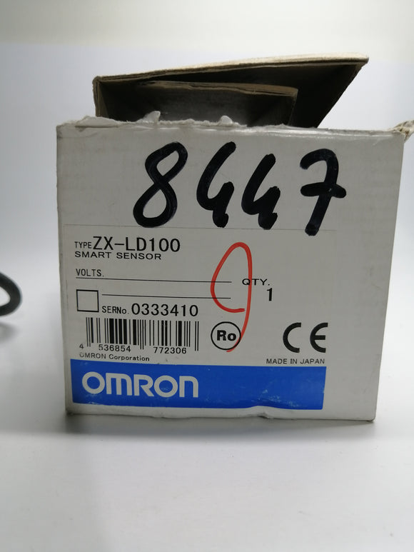 New Open Box  | Omron | ZX-LD100 | OMRON SMART SENSOR