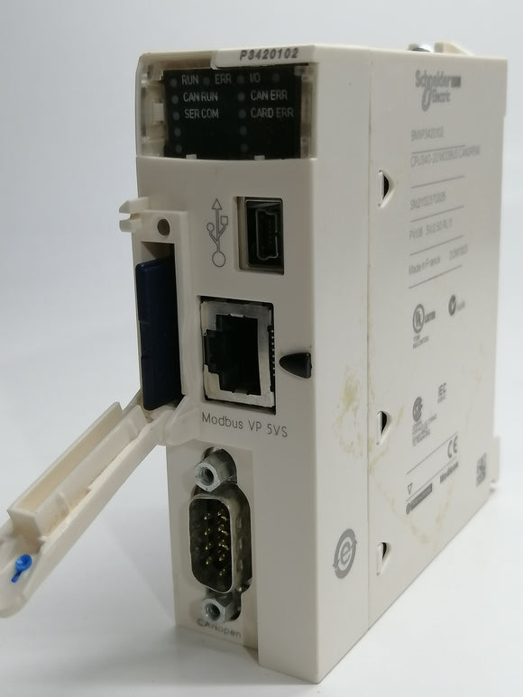 Pre-Owned | Schneider Electric | BMXP3420102 | CPU 340-20 MODBUS CANOPEN2