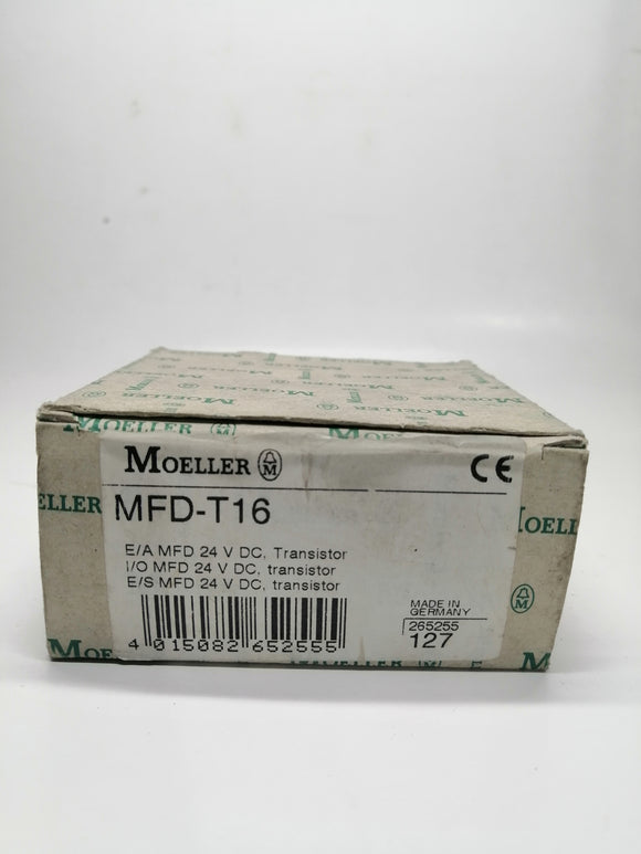 New | MOELLER | MFD-T16 | E/A MFD 24 VDC TRANSISTOR