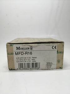 New | MOELLER | MFD-R16 | E/A MFD 24 VDC RELAY