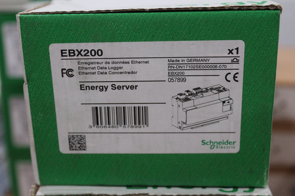 New | Schneider Electric | EBX200 | Energy Saver Ethernet Data Logger