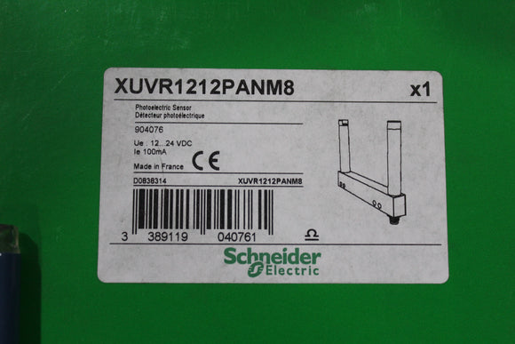 New | Schneider Electric | XUVR1212PANM8 | Fork Photoelectric Sensor