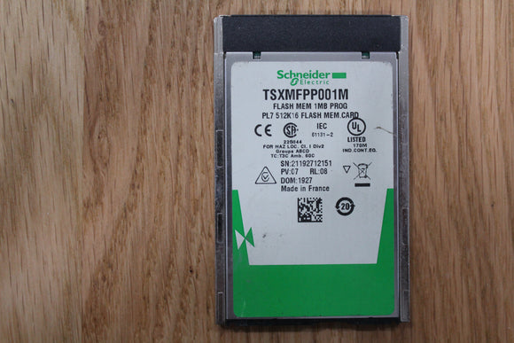 New | Schneider Electric | TSXMFPP001M | Flash EPROM Application Memory Extension - For Processor - 1024 kB