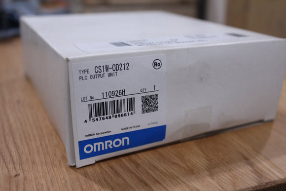 New | Omron | CS1W-0D212 | OUTPUT MODULE 16 SOLID STATE