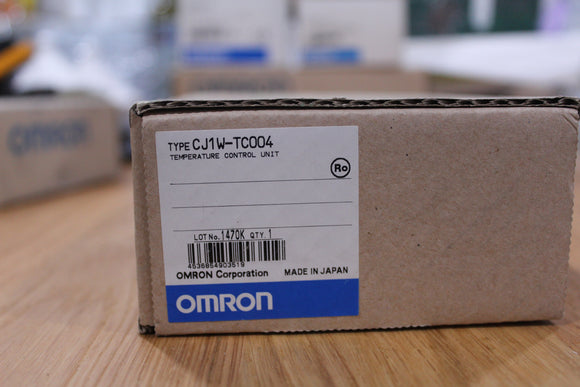 New | Omron | CJ1W-TC004 | Temperature control unit