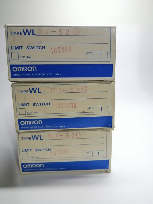 New | Omron | WLNJ-S2G | LIMIT SWITCH