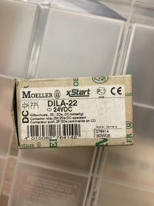 New | MOELLER | DILA-22 | CONTACTOR RELAY 2M/2O DC-OPERATED 24VDC